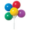 Primary Balloon Cluster DecoPics® 6 Pack
